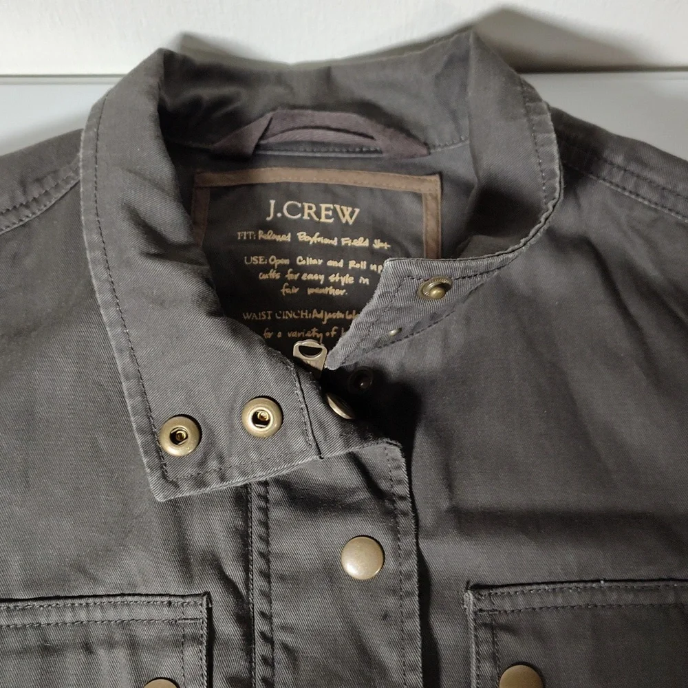 J. Crew‎ The Relaxed Boyfriend Field Jacket S
